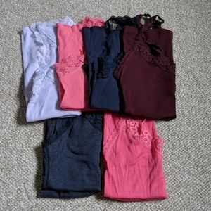Abercrombie and Hollister tank top lot